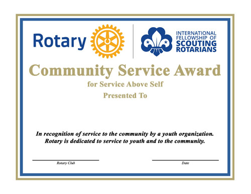 Community Service Award