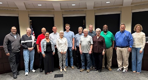 Isaac Roy (back row center) is the recipient of the Jack Ford Boy Scout Memorial Scholarship which is funded by the Rotary Club of Somerset-Pulaski County.