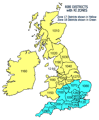 RIBI Map